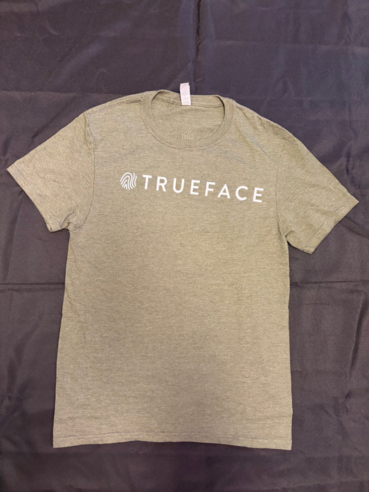 Trueface Shirt (Green - Fingerprint/TF Logo)
