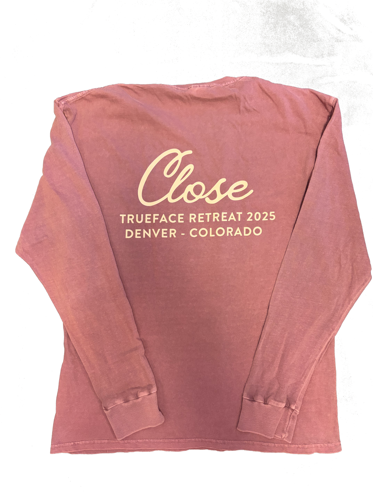 Trueface Long Sleeve T-Shirt (Wineberry - Close 2025 Retreat)